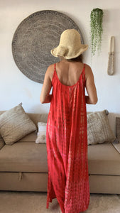 VESTIDO MARINA ROJO