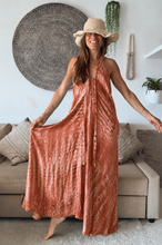 Cargar imagen en el visor de la galería, VESTIDO PAMELA TEJA